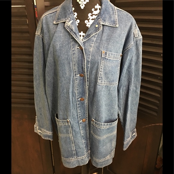 Oversized Denim Jacket - Picture 2 of 6
